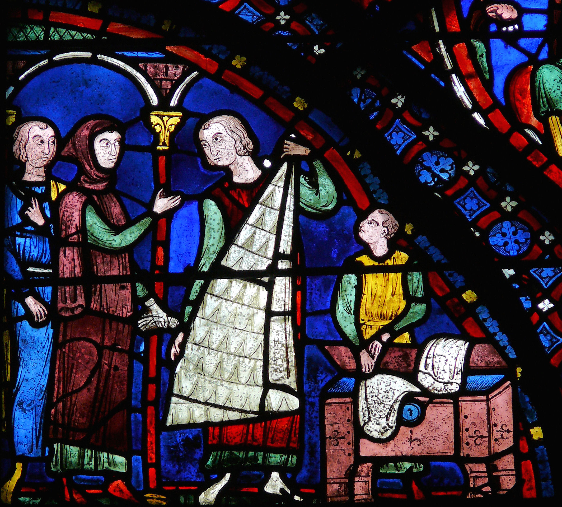 File:Chartres - Vitrail de l'Histoire de saint Jacques le Majeur