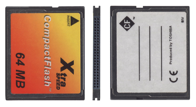 tarjetas de memoria compact flash