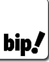 Ubicación del logo bip! en una tarjeta Multiformato