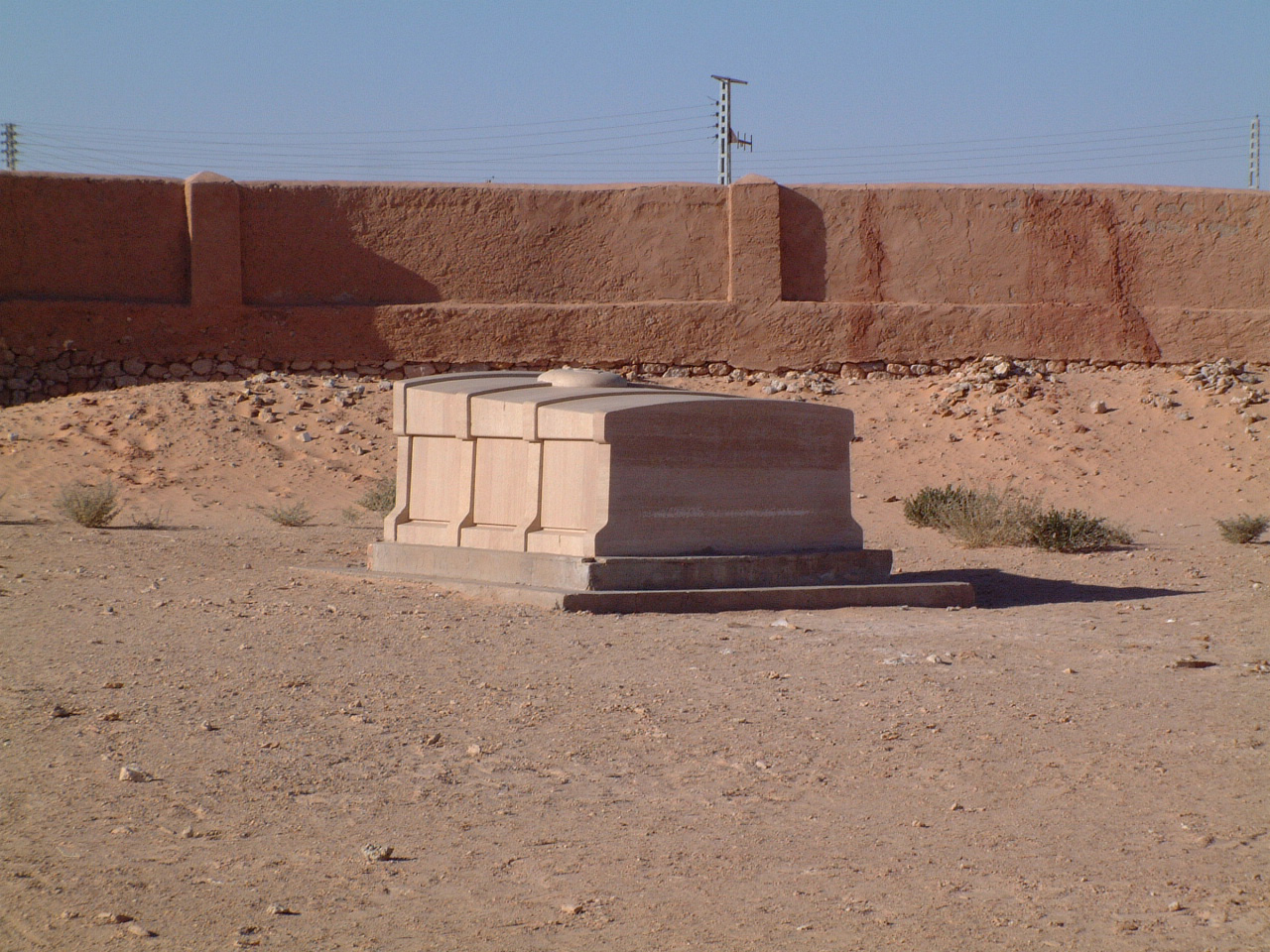 Charles de Foucaulds grav i Algeriet