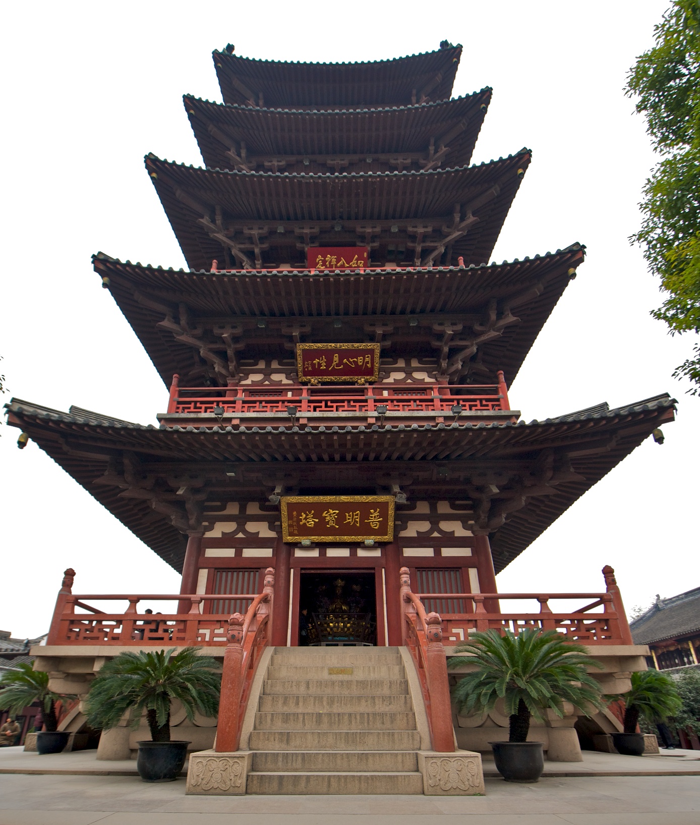 Висячий храм Ханьшань внутри