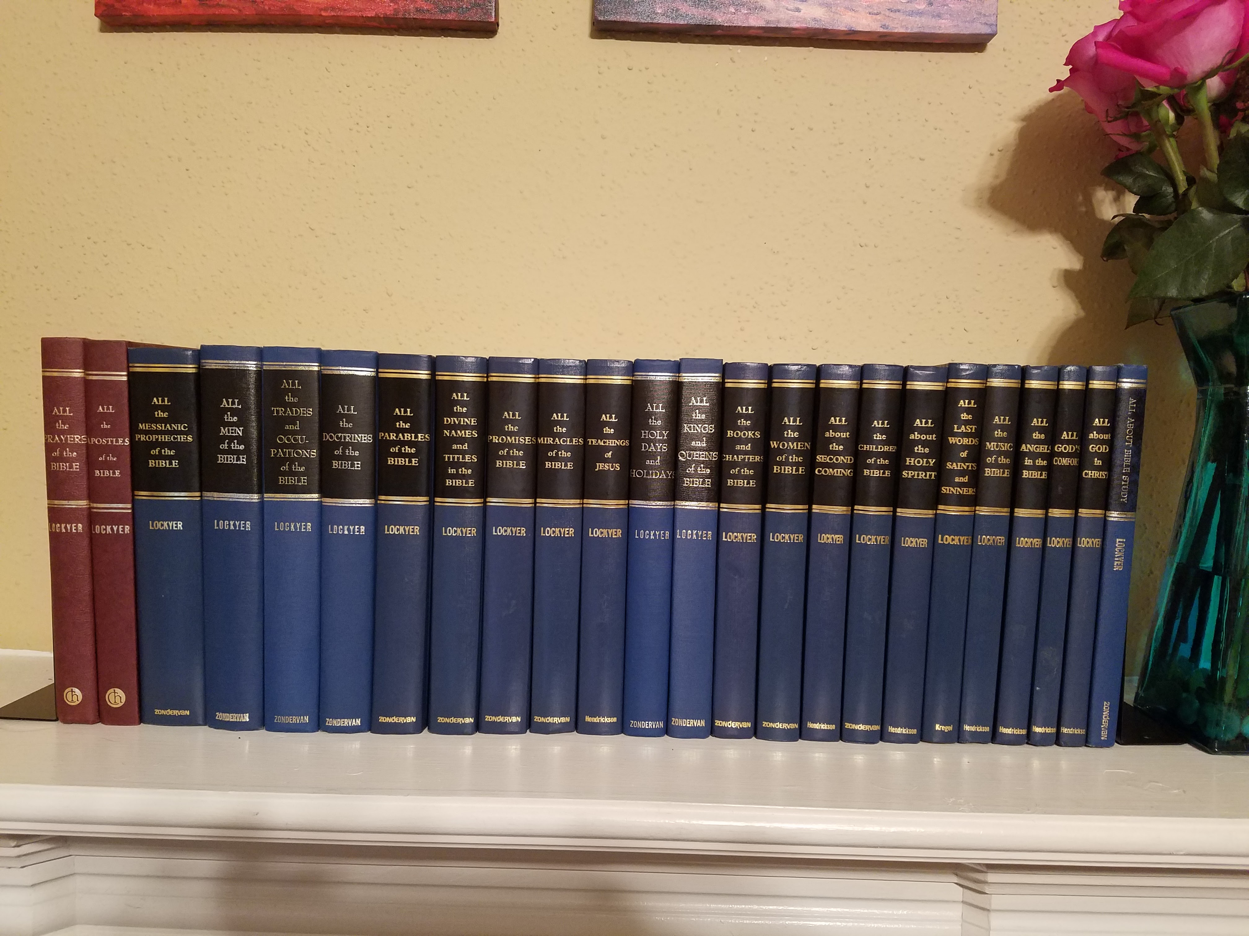 24 volumes of Lockyer's "All series"