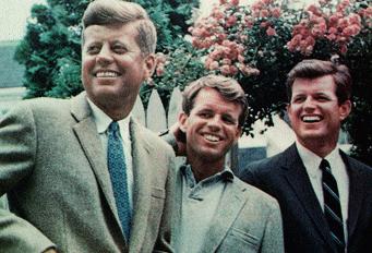 John, Robert and Ted Kennedy