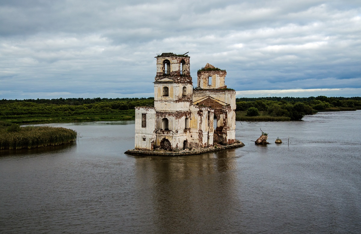 Крохино церковь на воде