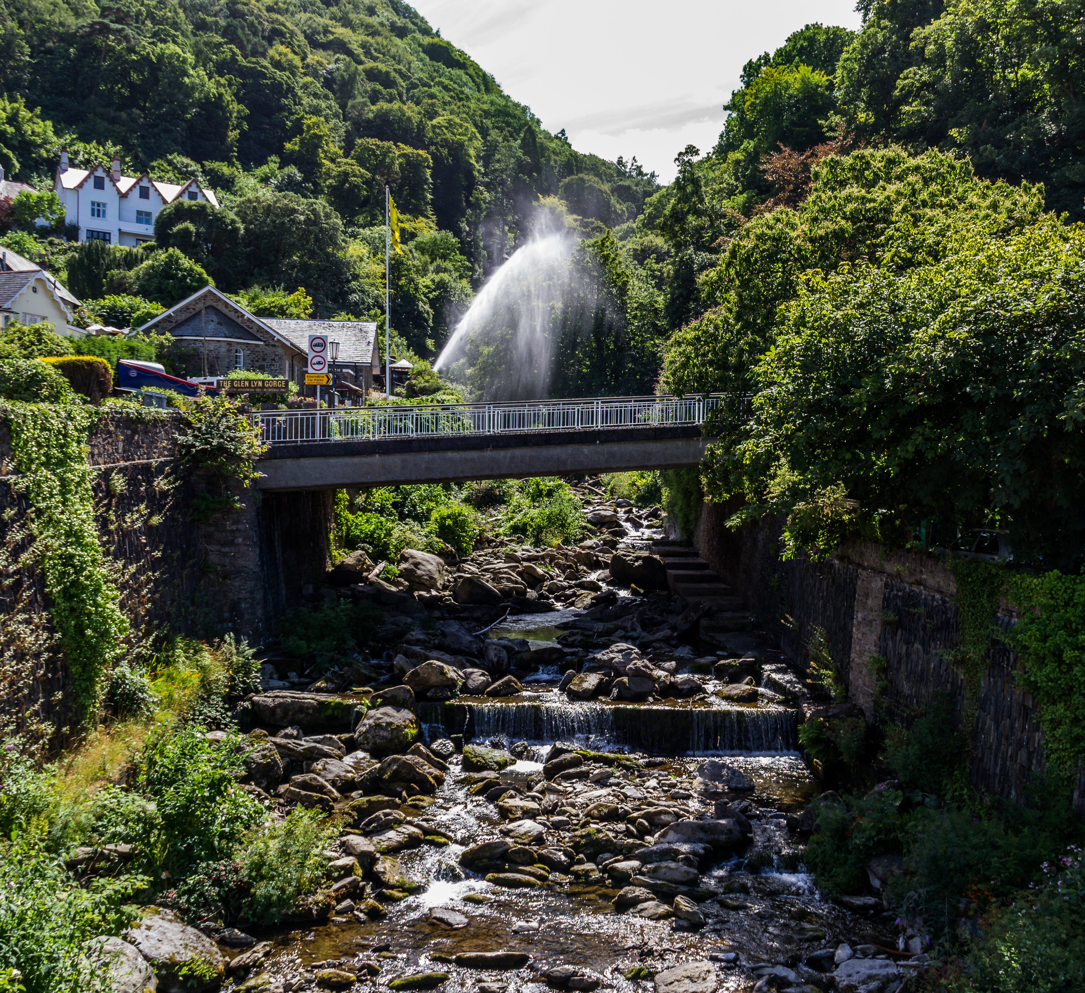 Проект Эдем Англия водопад. Водопад Девон. Devon Waterfall.