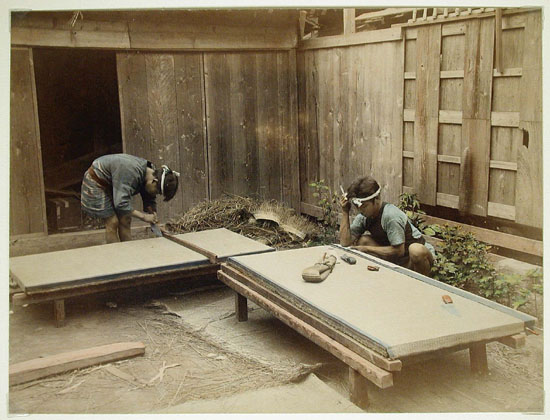 File:Men Making Tatami Mats, 1860 - ca. 1900.jpg