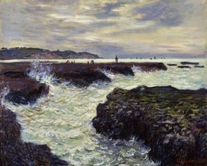 File:Monet - The Rocks at Pourville, Low Tide, 1882.jpg