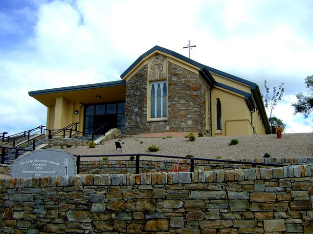 File:Our Lady of Lourdes Church, Kerrykeel - geograph.org.uk - 910470.jpg