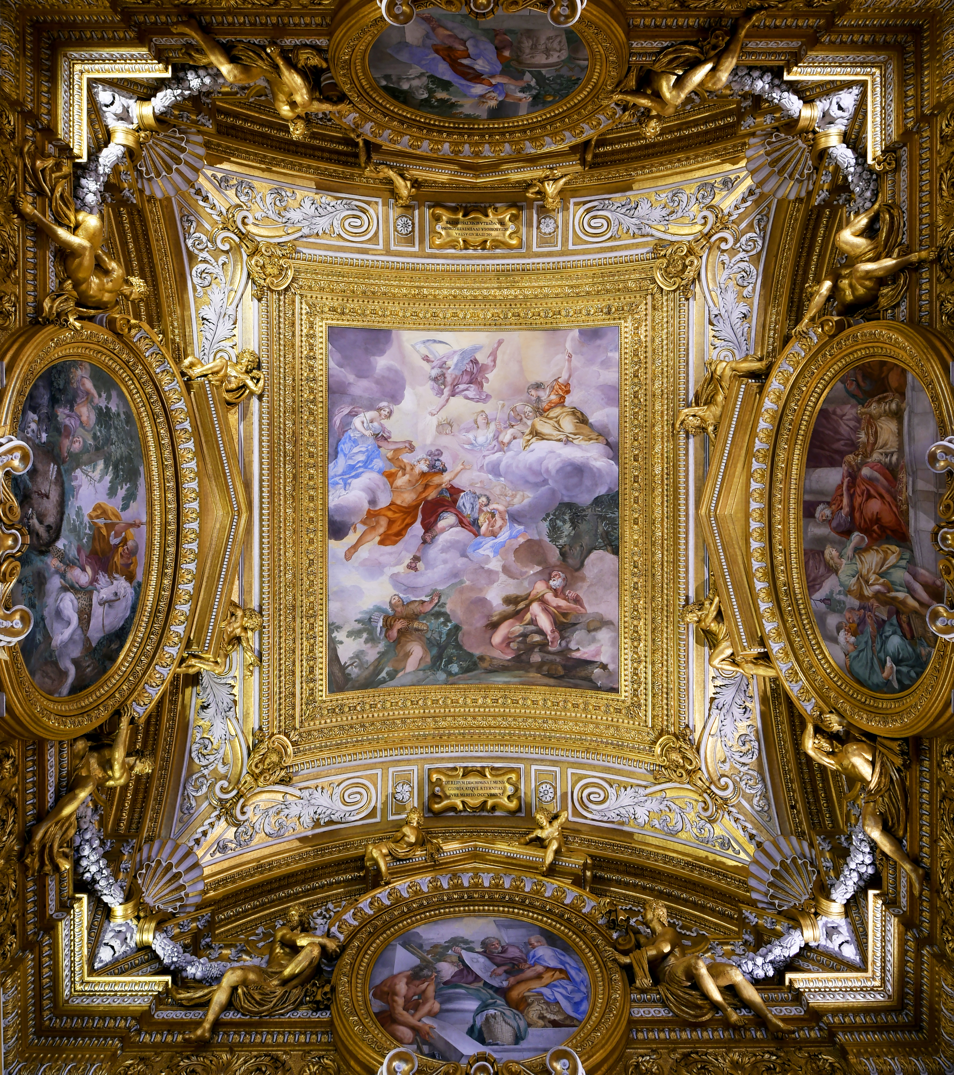 File Saturn Hall Ceiling In Palazzo Pitti Florence Jpg