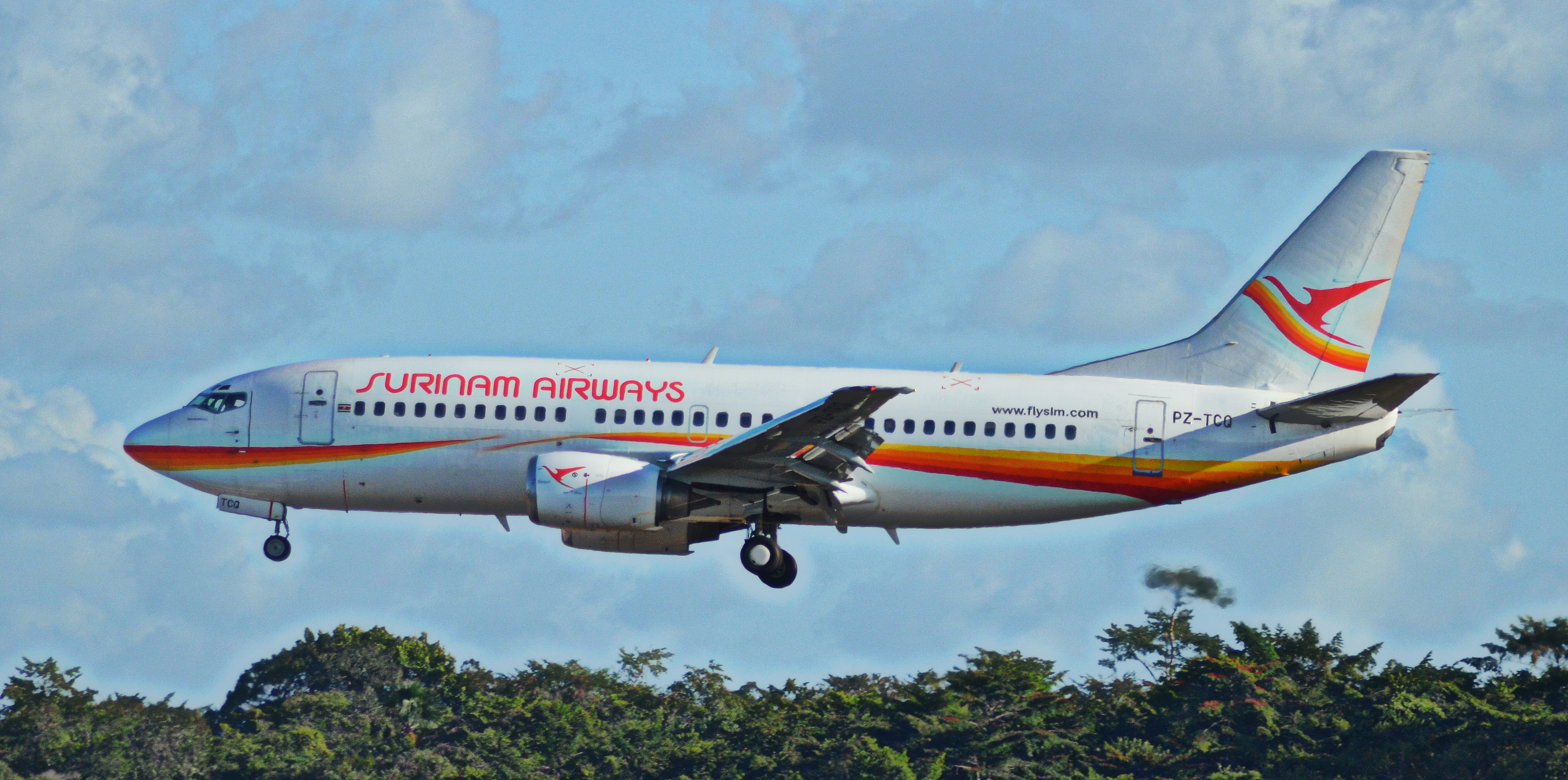 surinam airways equipaje