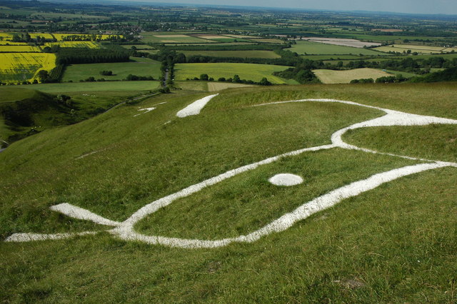 The Uffington White Horse - geograph.org.uk - 1369337