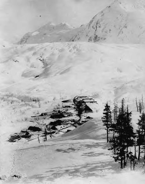 File:Camp 9, with Bartlett Glacier in the distance along the Alaska Central Railway, Alaska, between 1902 and 1912 (AL+CA 4333).jpg