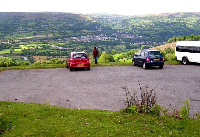 File:Car Park below Sugar Loaf - geograph.org.uk - 447448.jpg