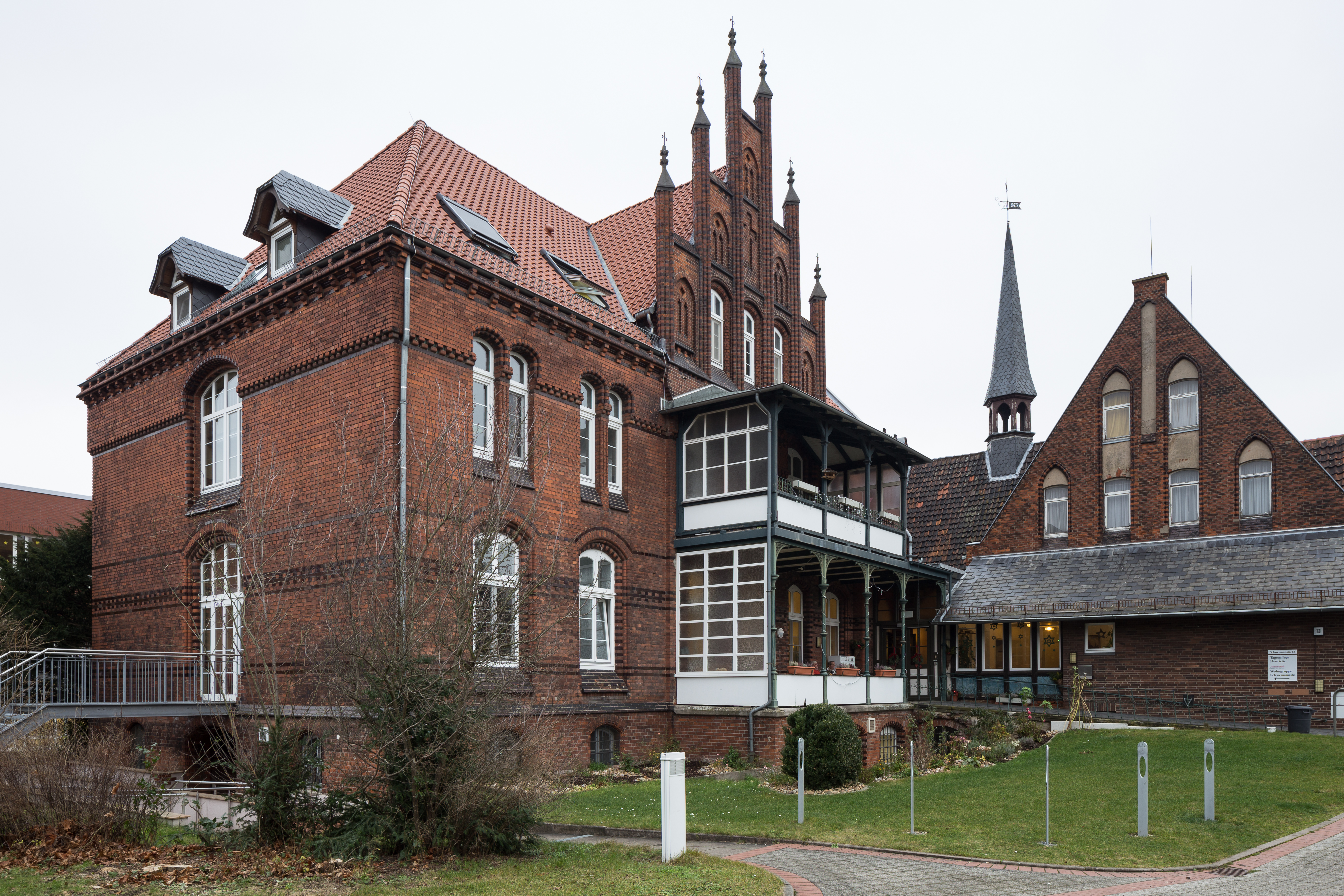 Alt-Bethesda, care home building located at Schwemannstrasse in Kirchrode quarter of Hannover, Germa...