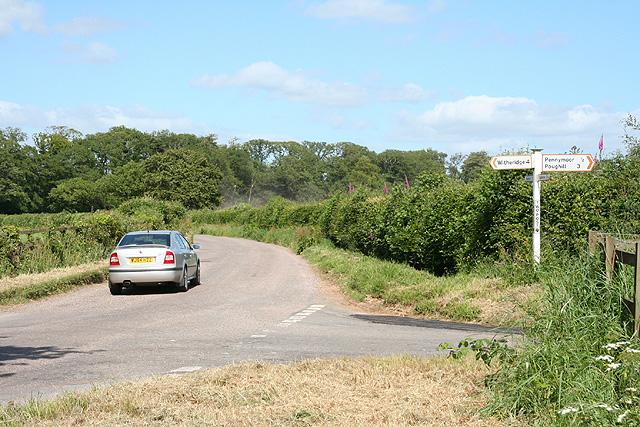 File:Cruwys Morchard, Two Post Cross - geograph.org.uk - 190288.jpg