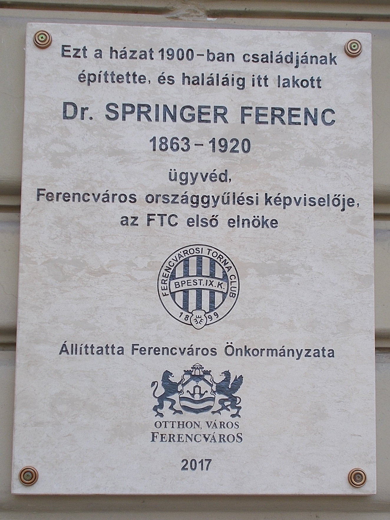History of Ferencvárosi TC - Wikipedia