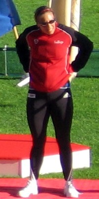 Kirsi Ahonen Kalevan kisoissa 2008