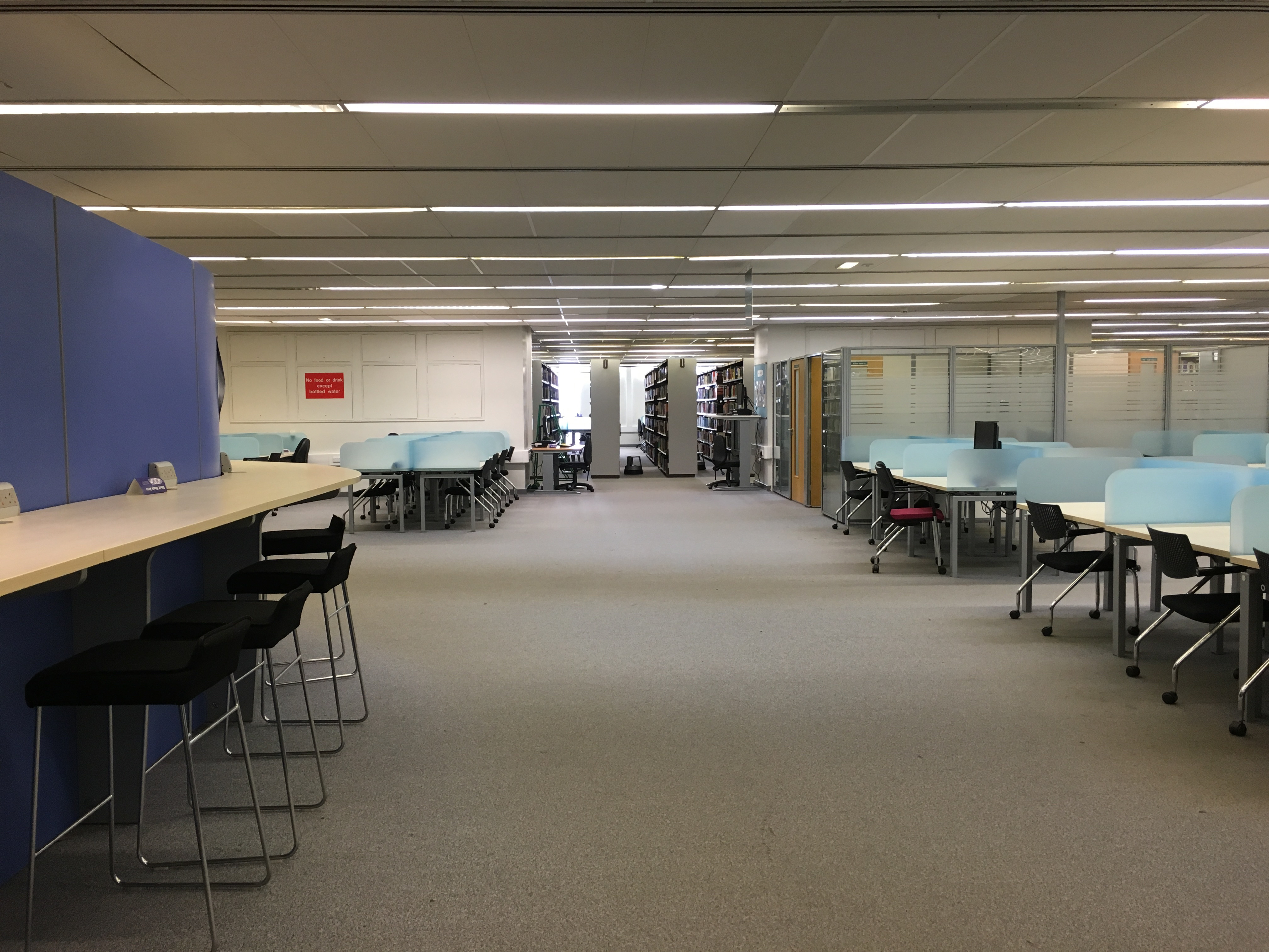 Science libraries. Library Science. Study area. Cyprus Health Sciences Library.