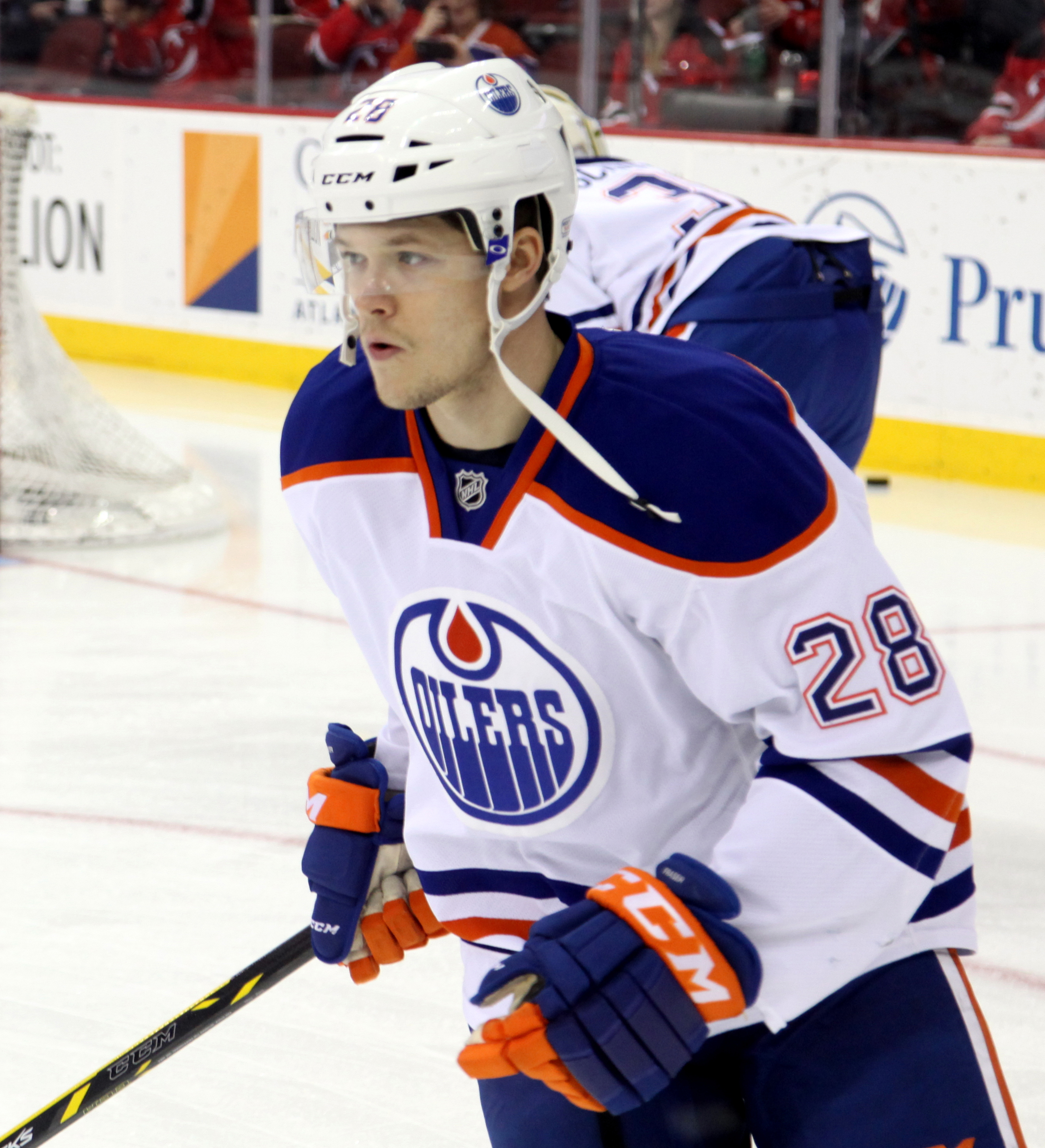 Fraser with the [[Edmonton Oilers]] in 2015