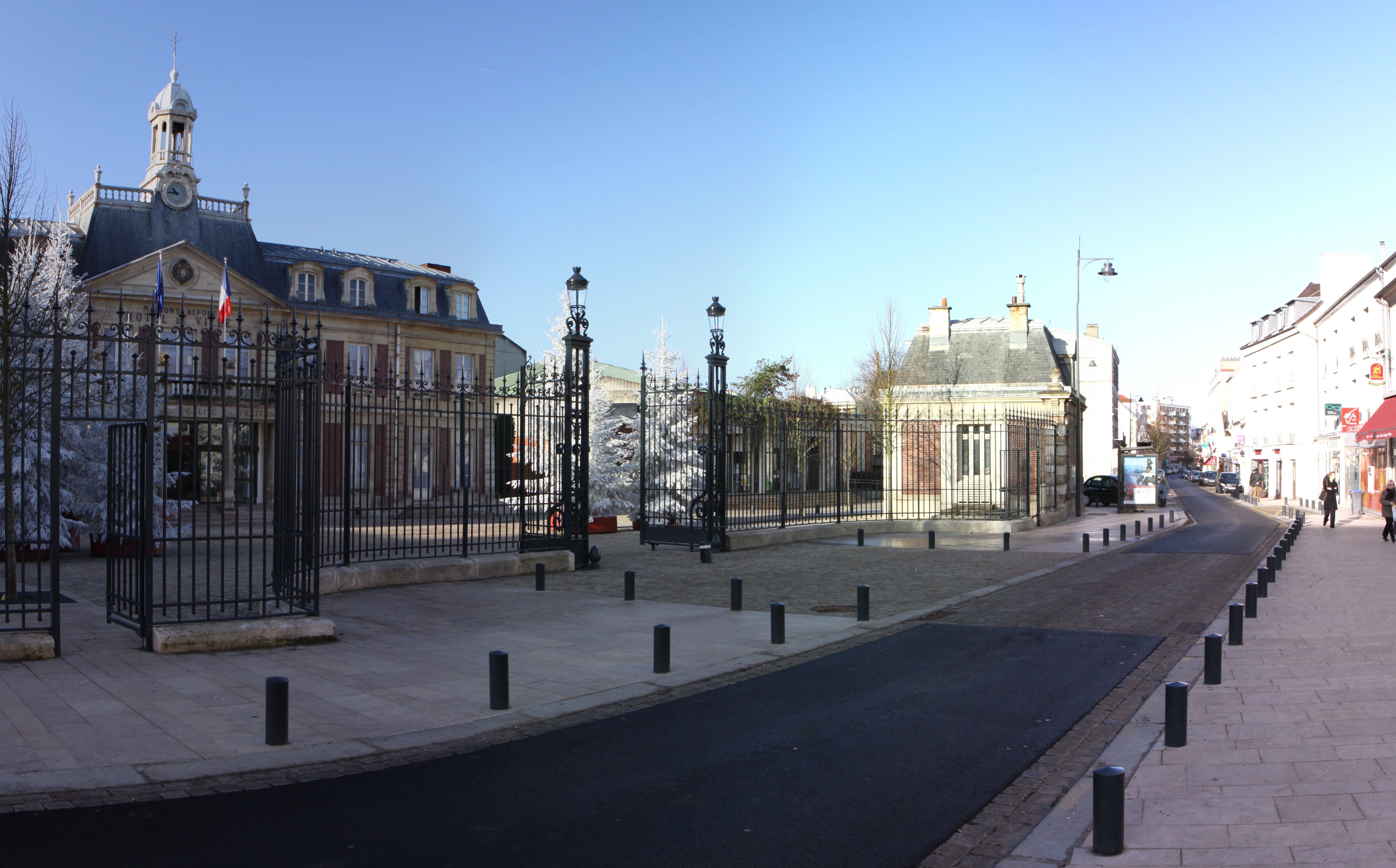 File Travaux Mairie Maisons Alfort Jpg Wikimedia Commons