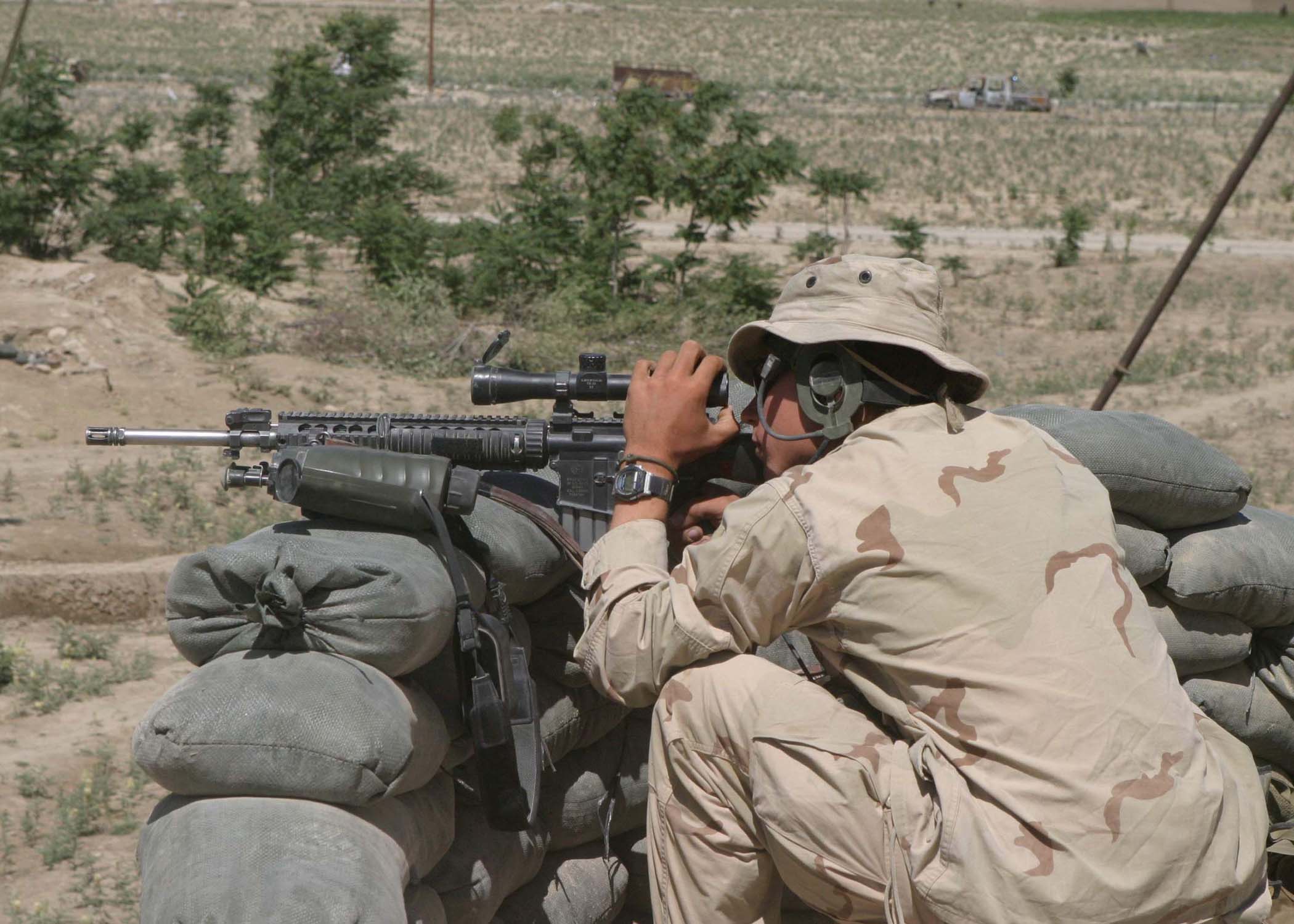 This is the scope chosen for the newest Marine Corps sniper rifle