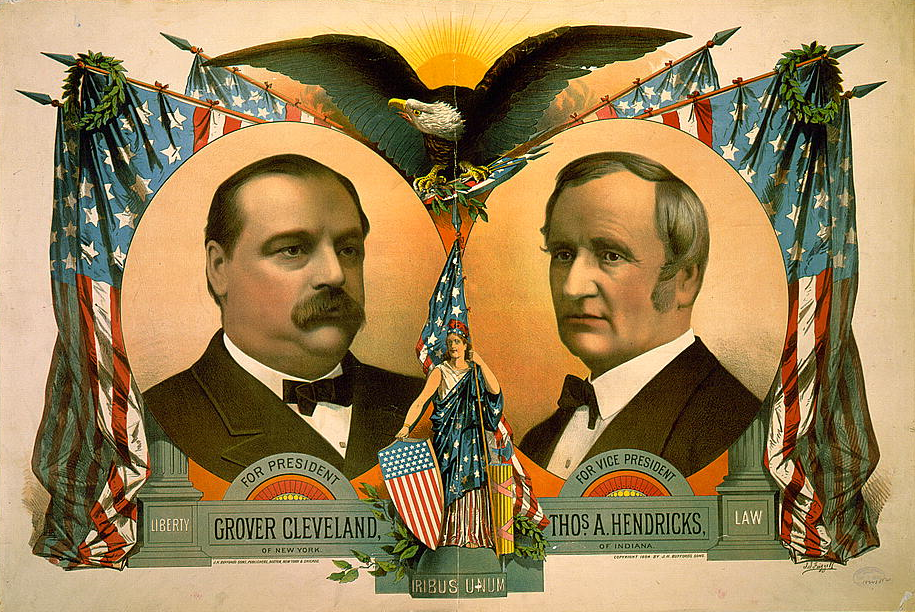 BLAINE Presidential Running Handbill Book Advertising Antique 1880's JAMES G 