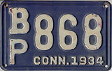 File:1934 Connecticut license plate AB123 format.jpg