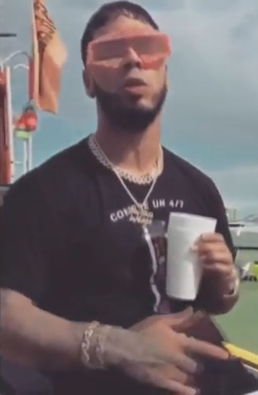 Anuel AA and his son Pablo Spend Father/Son Time in Full Amiri Looks –  Fashion Bomb Daily