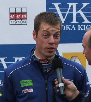 <span class="mw-page-title-main">Barry Clark (rally driver)</span> British rally driver (born 1982)