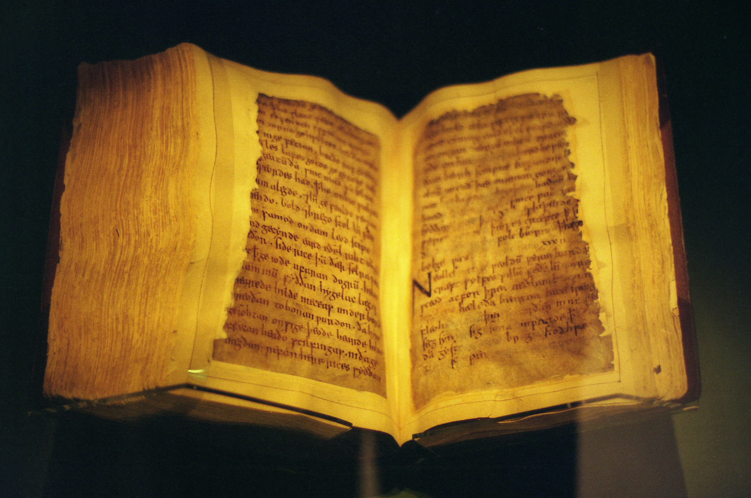 Beowulf in Old English. STOP READING if you don't want spoilers…, by Barce