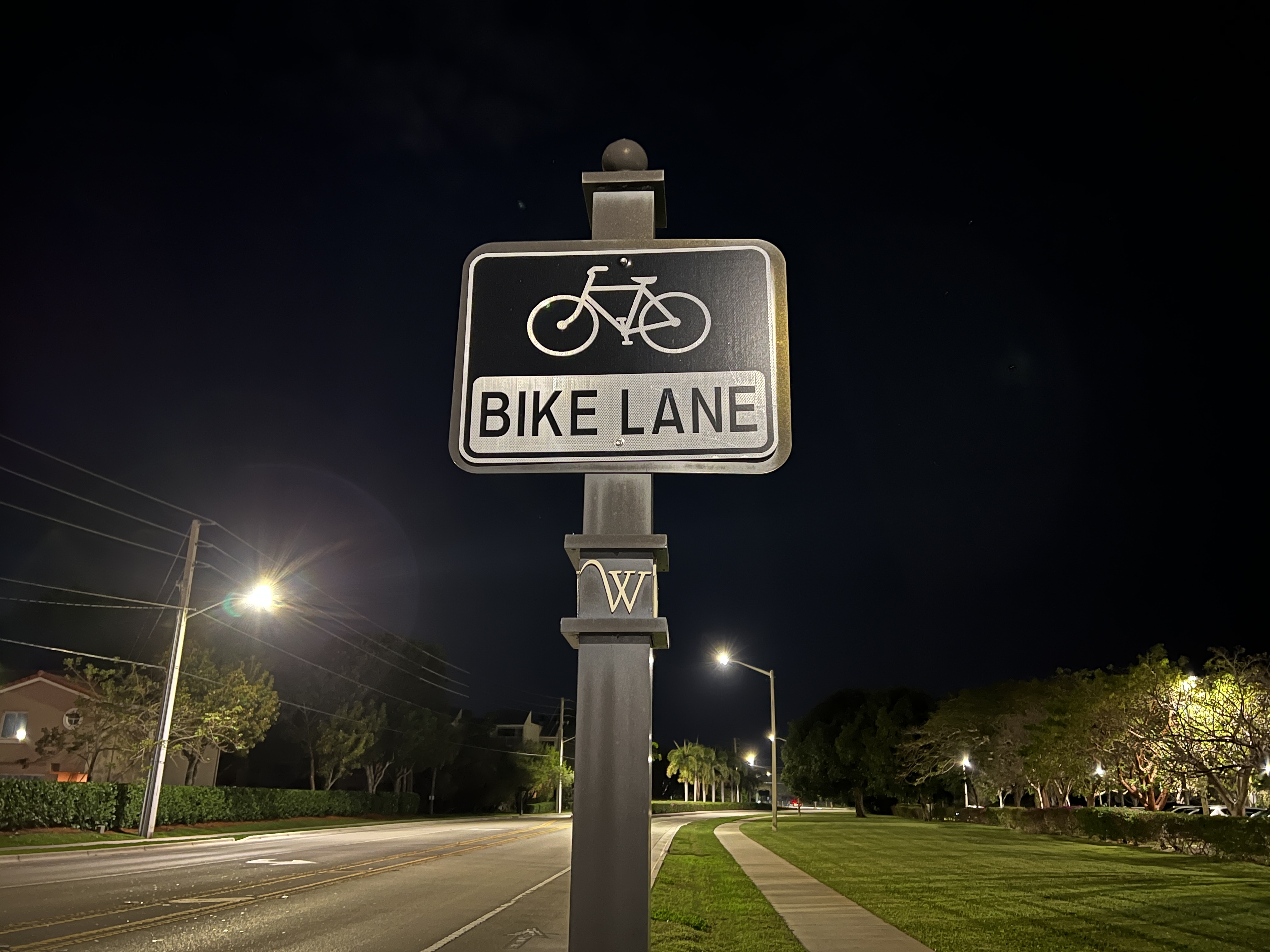 Вестон Флорида. Вестон город Флорида. Weston Road. Bike lane