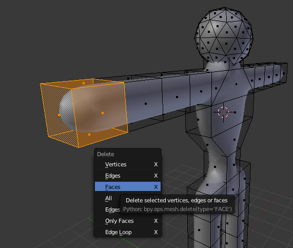 Blender arm