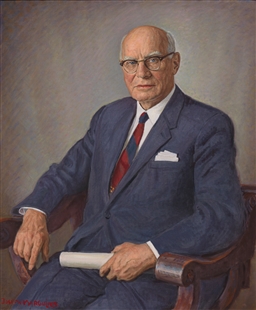 Portrait by [[Joseph Margulies (artist)|Joseph Margulies]], 1963