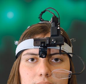 <span class="mw-page-title-main">Eye tracking</span> Measuring the point of gaze or motion of an eye relative to the head