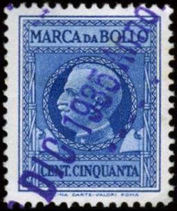 <span class="mw-page-title-main">Revenue stamps of Italy</span>