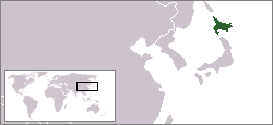 Location of Ezo