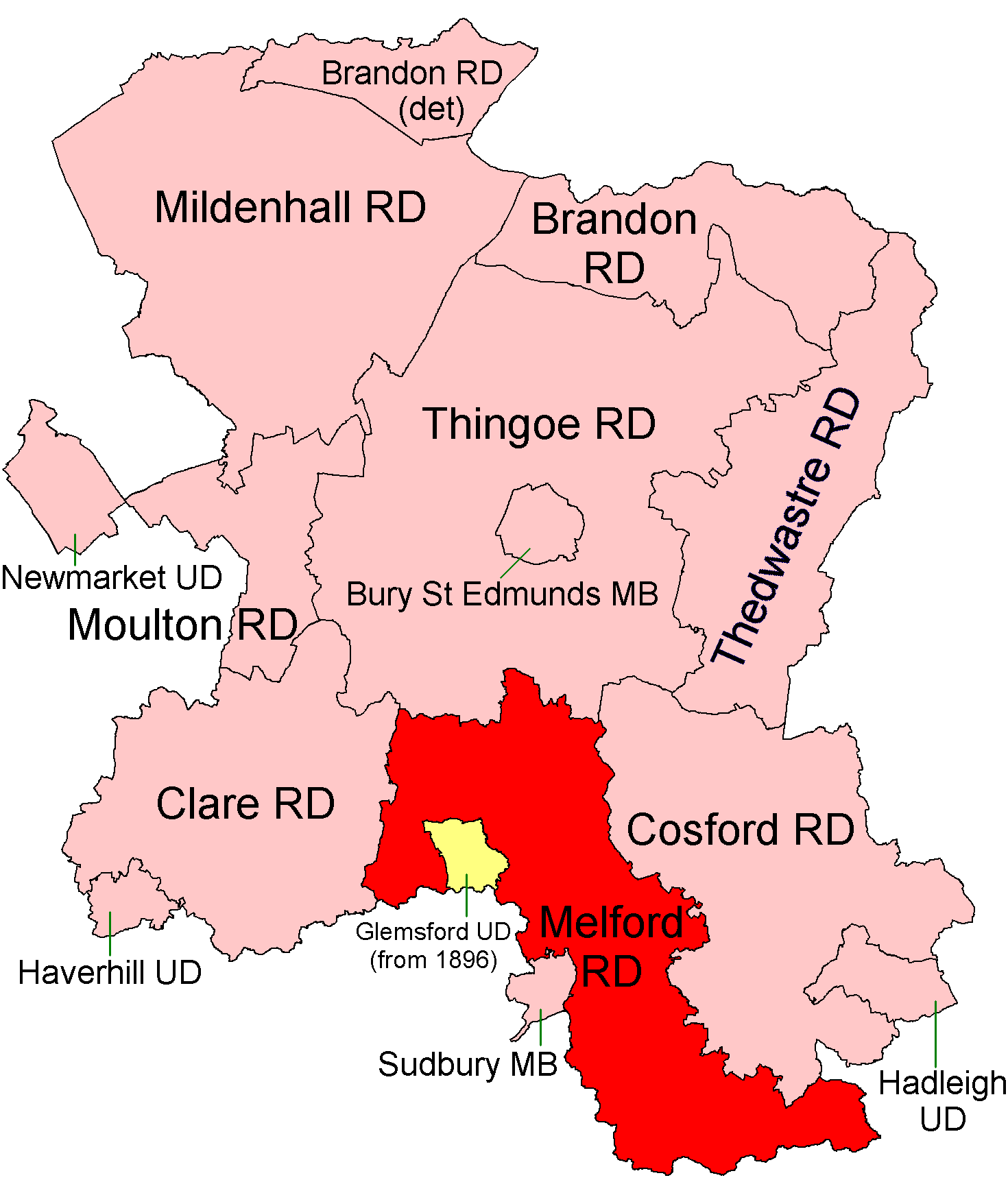 Melford Rural District