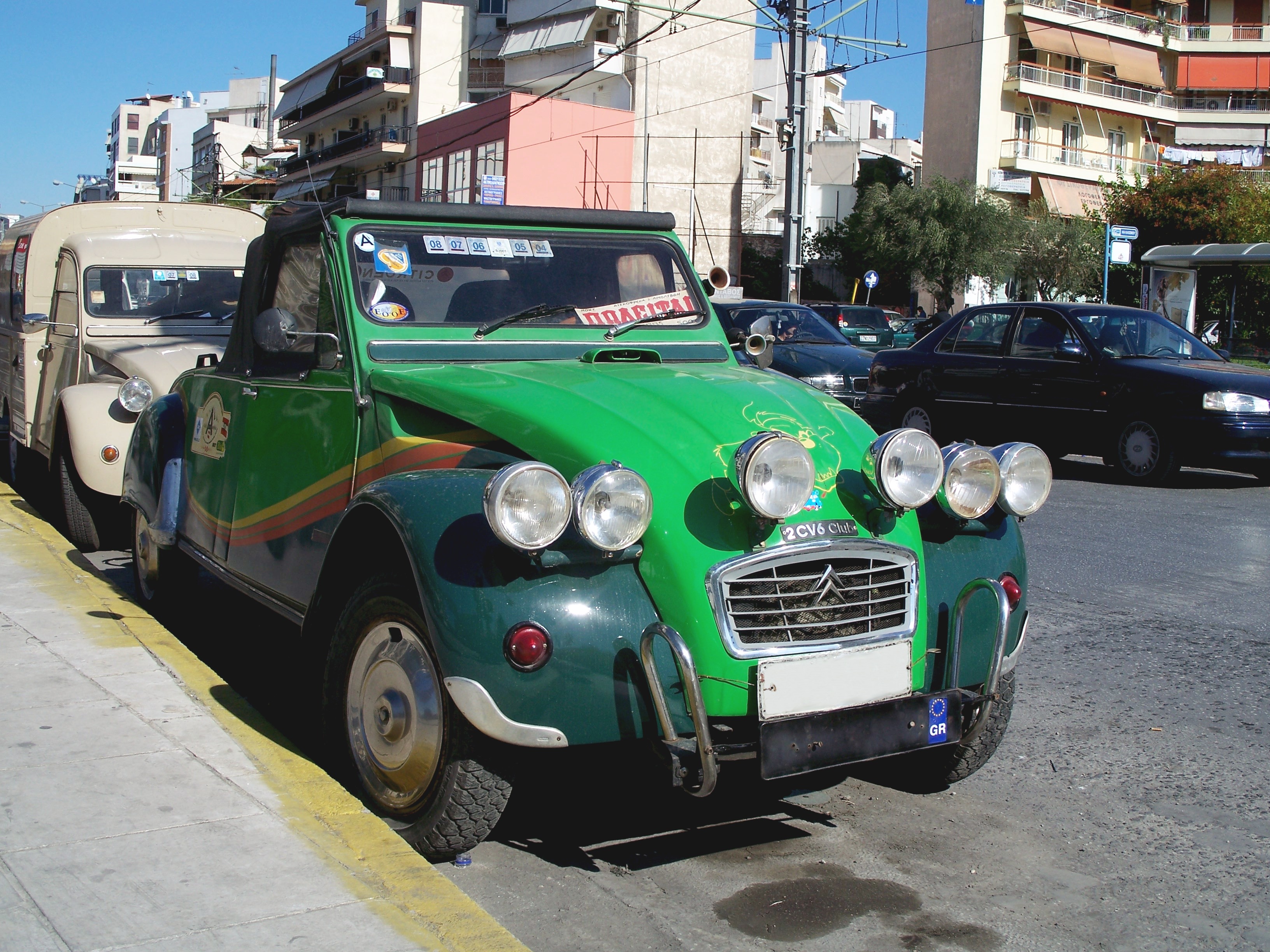 citroen 2cv greece