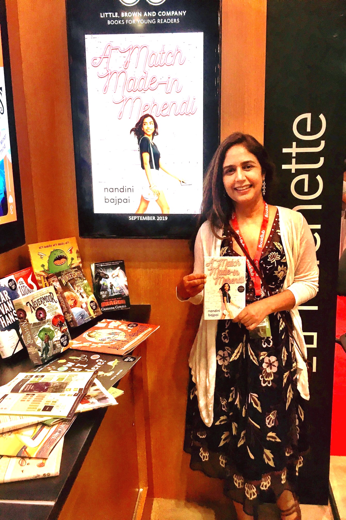 Author Nandini Bajpai at BookCon 2019