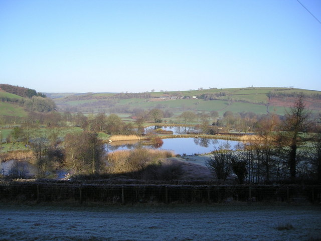 File:Ponds near Pontarsais - geograph.org.uk - 686751.jpg