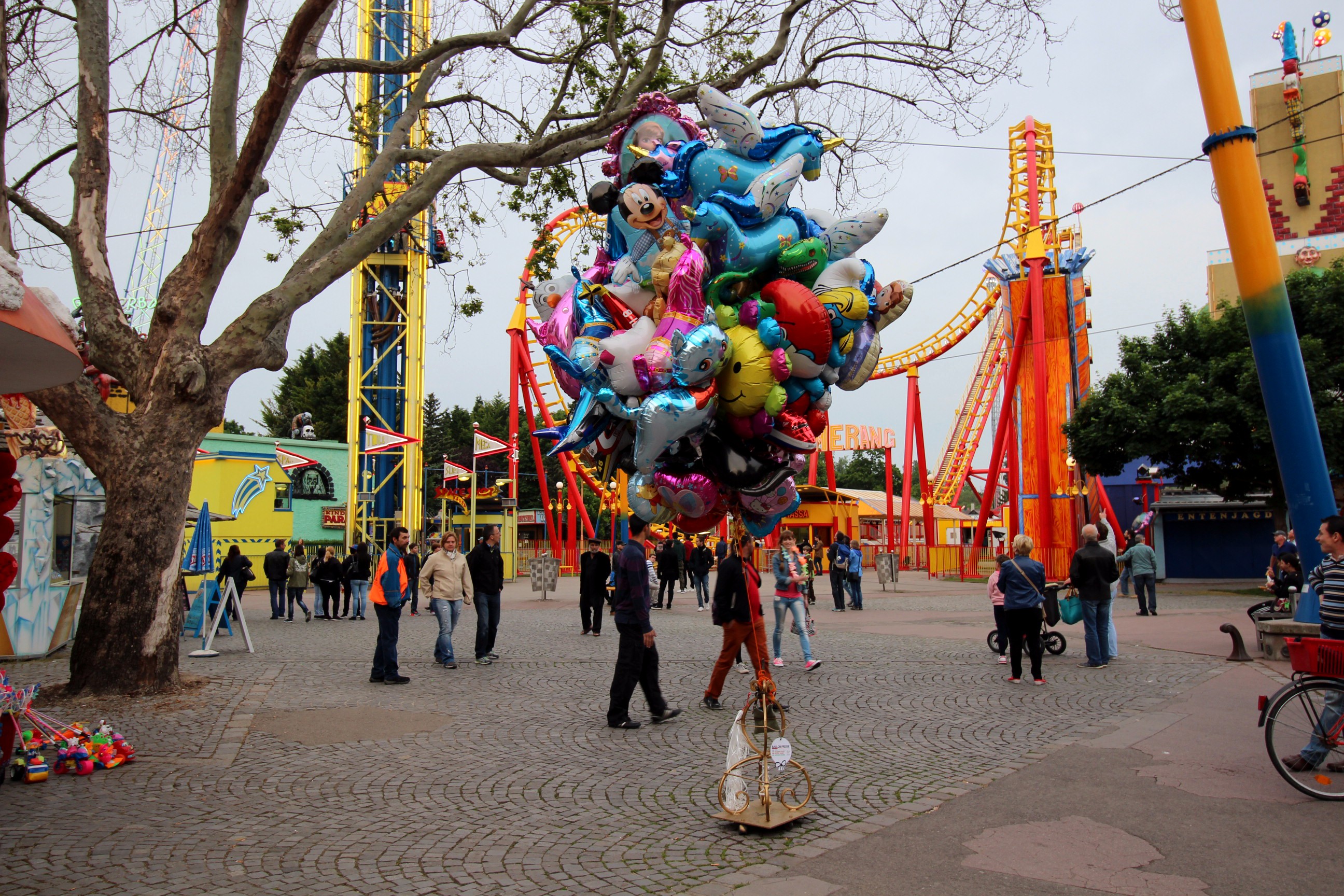 Lokomotiv Amusement Park.