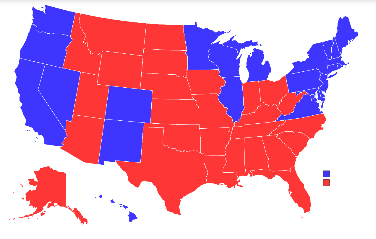 Red states and blue states - Wikipedia