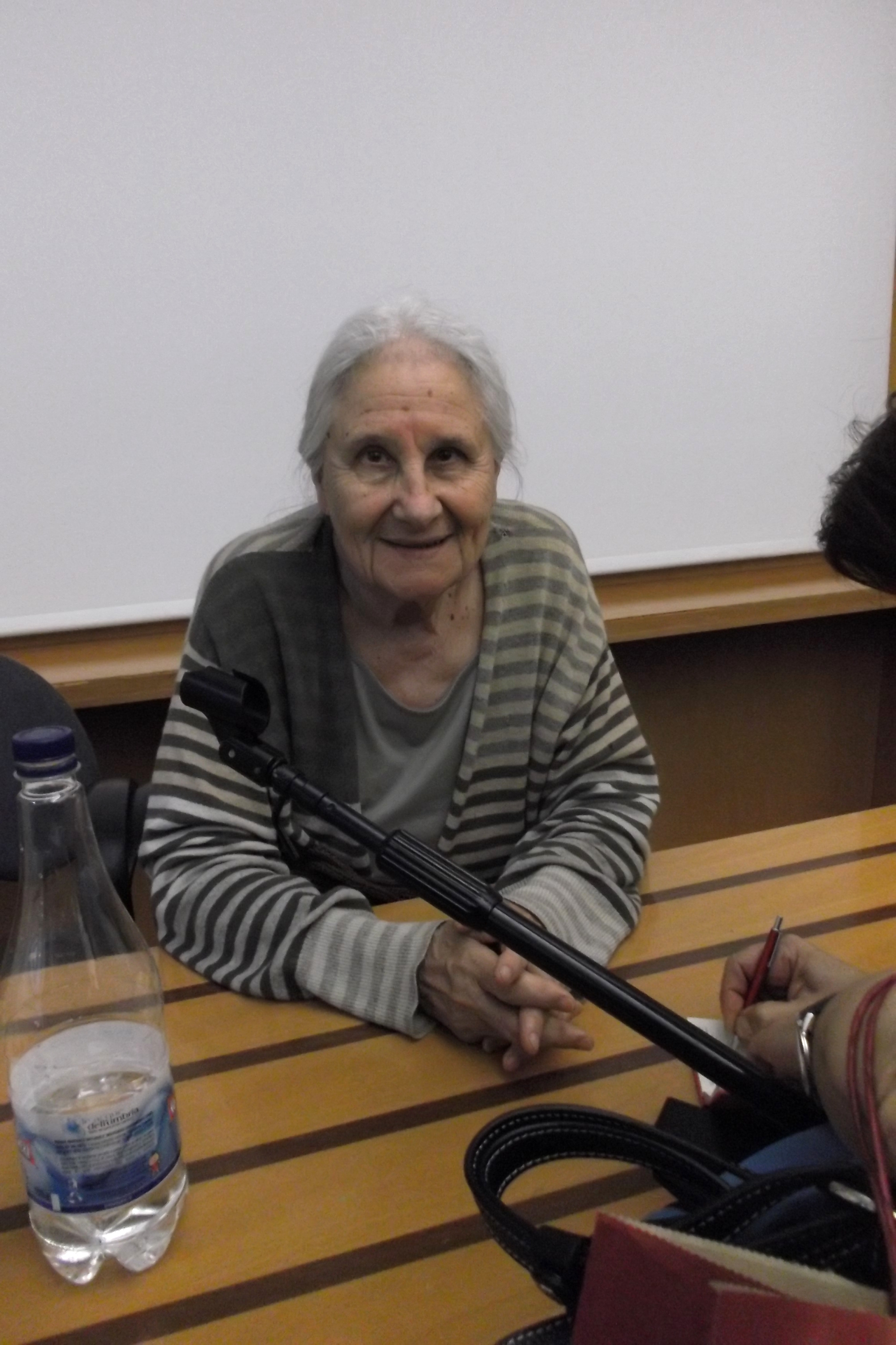 Laura Balbo at International Women's House, Rome in 2016