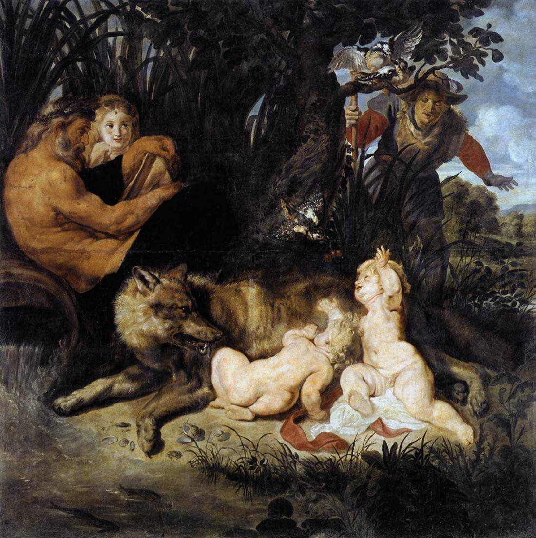 Rómulo y Remo (Rubens) - Wikipedia, la enciclopedia libre