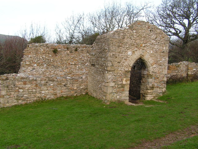 Ruins of St. Gabriel Church - geograph.org.uk - 771401