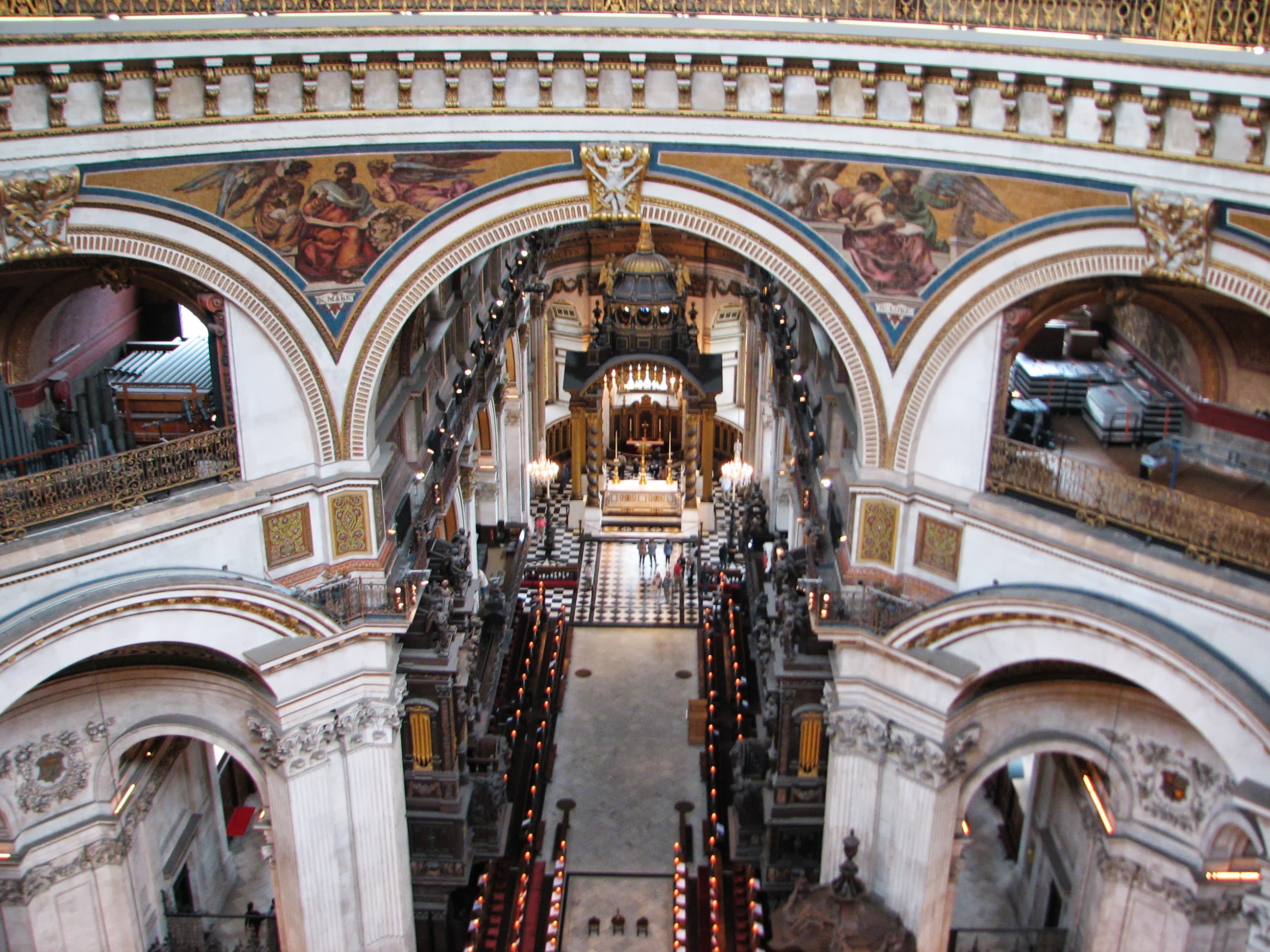 St Paul's Cathedral внутри