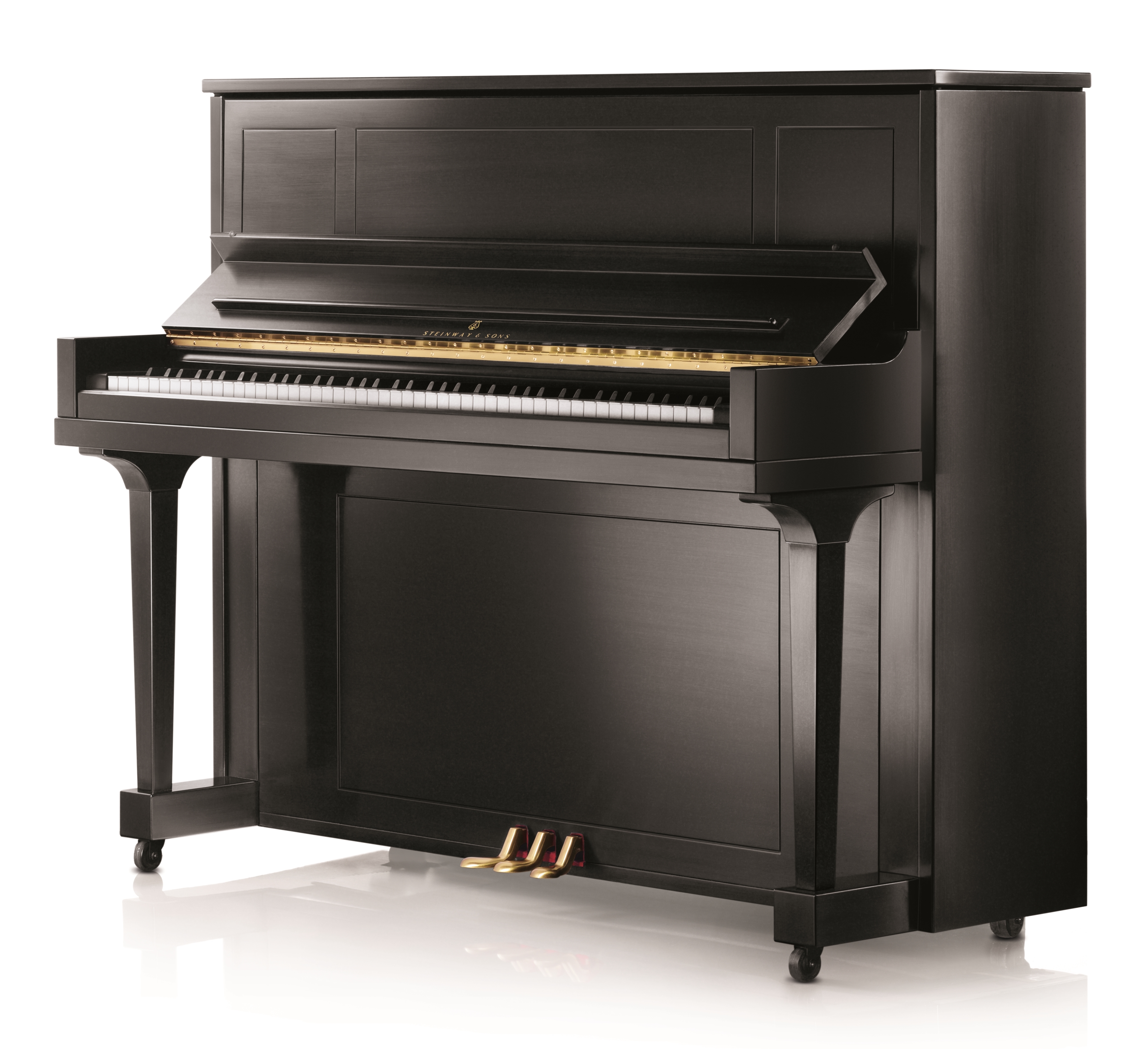 Steinway & Sons upright piano, model 1098, manufactured at Steinway's factory in New York City