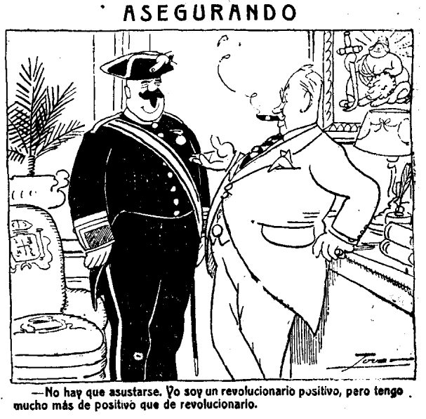 Asegurando, 11 de junio de 1921.