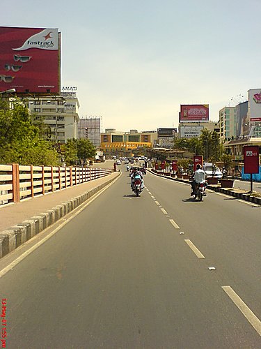 Begumpet flyover, one of the oldest flyovers in the city