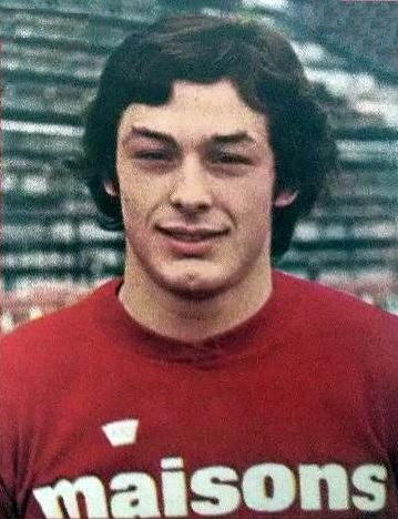 Bernard Zénier en 1976 (FC Metz)